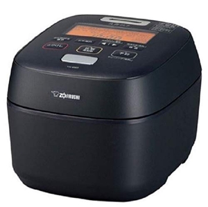 (中古品) 象印 圧力IH炊飯ジャー(4合炊き) 濃墨 ZOJIRUSHI 炎舞炊き NW-ES07-BZ