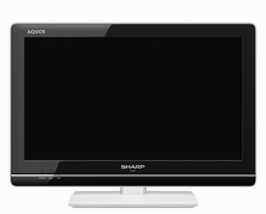 (中古品) SHARP LEDAQUOS 19型 ホワイト系 LC-19K7-W
