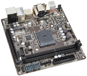 (中古品) ASRock マザーボード AMD Athlon Sempron(Kabiniコア) ハイエンド AM1 Mini-ITX DispalyPort AM1H-ITX