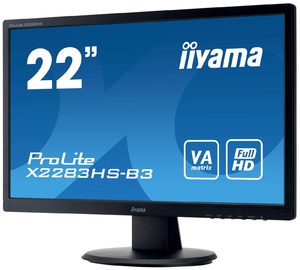 (中古品) iiyama モニター ディスプレイ X2283HS-B3 (21.5インチ/フルHD/VA/DisplayPort,HDMI,D-sub/保証)