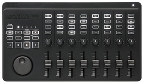(中古品) KORG 定番 USB/ワイヤレス オールインワン モバイルMIDIコントローラー nanoKONTROL Studio 音楽制作 DTM A4サイズ コンパクト設計で持ち運びに最適 すぐに始められるソフトウェアライセンス込み
