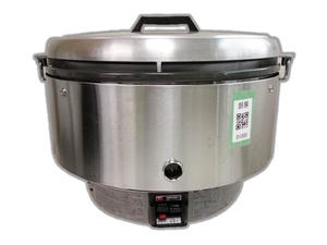 中古品) リンナイ ガス炊飯器 業務用炊飯器 5升タイプ 卓上型 普及 涼 