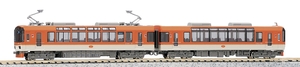 (中古品) KATO Nゲージ 叡山電鉄900系 きらら オレンジ 10-412 鉄道模型 電車