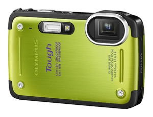 (中古品) OLYMPUS デジタルカメラ TG-620 1200万画素 5m防水 裏面照射型CMOS 広角28mm グリーン TG-620 GRN