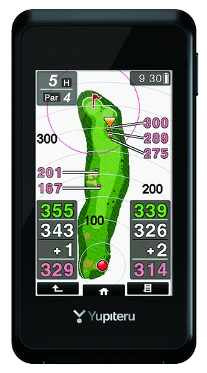 (中古品) ユピテル(YUPITERU) YUPITERU GOLF YGN5100 電源:DC3.7V(内蔵リチウムポリマー電池) ディスプレイ:2.8インチTFT静電式マルチタッチ