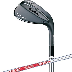 (中古品) クリーブランドゴルフ(Cleveland GOLF) RTX4 ウエッジ ブラックサテン仕上げ 50-10(MID) N.S.PRO MODUS3 TOUR120 スチールシャフト スチール メンズ 右 ロフト角:50度 フレックス:S