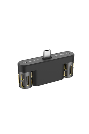(中古品) Langogo Mini ボイスレコーダー 自動文字起こし 自動議事録 翻訳機 104言語対応 小型 単一指向性 収音マイク 会議 授業 留学 インタビュー 動画撮影に対応 Android(Type-C) 対応