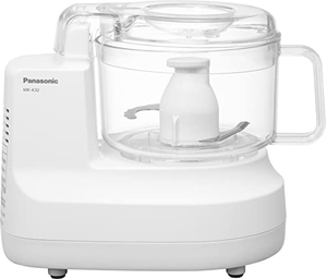 (中古品) パナソニック フードプロセッサー 1台3役(きざむ・すりつぶす・混ぜる) 食洗機対応 離乳食 MK-K32-W