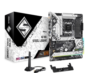 (中古品) ASRock マザーボード X670E Steel Legend AMD Ryzen 7000 シリーズ CPU (Soket AM5) 対応 X670E ATX マザーボード 【品】