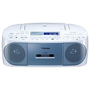 (中古品) 東芝 ラジカセ TY-CDS7(L)[ブルー]