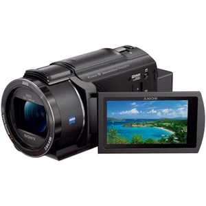 (中古品) ソニー(SONY) 4K ビデオカメラ Handycam FDR-AX45(2018年モデル) ブラック 内蔵メモリー64GB 光学ズーム20倍 空間光学手ブレ補正 FDR-AX45 B