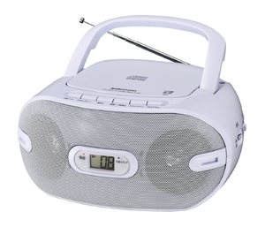 (中古品) オーム電機 Audio Comm CDラジオ871Z RCR-871Z ホワイト