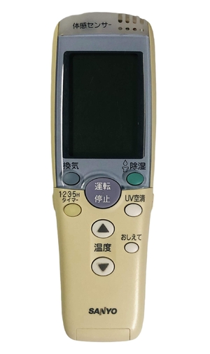 (中古品) 三洋電機　エアコンリモコン RCS-EP3