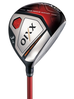 (中古品) DUNLOP(ダンロップ) フェアウェイウッド XXIO X ゼクシオ テン フェアウェイウッド MP1000 シャフト カーボン メンズ 右 レッド ロフト角:20度 番手:7W フレックス:S