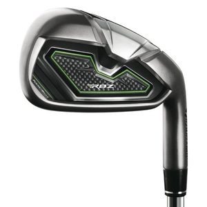 (中古品) TAYLOR MADE(テーラーメイド) ROCKET BALLS IRONS RB-55 カーボンシャフト 6本セット(#5-PW) フレックス R 日本仕様