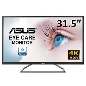 (中古品) ASUS 4K UHD HDR10対応31.5インチ モニターディスプレイVA32UQ 広視野角DCI-P3 HDMI 2ポート ブルーライト軽減 フリッカーフリー スピーカー内蔵保証