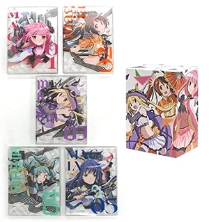 (中古品) 【Blu-ray】マギアレコード 魔法少女まどか☆マギカ外伝 完全生産限定版 全5巻セット(全巻収納BOX付き)