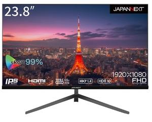(中古品) JAPANNEXT 23.8インチIPSパネル搭載 フルHD液晶モニター JN-IPS2380FHD-C65W-N HDMI USB-C(65W給電）
