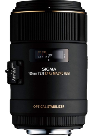 (中古品) シグマ(Sigma) SIGMA シグマ Canon Nikon Fマウント レンズ MACRO 105mm F2.8 EX DG OS HSM 単焦点 望遠 フルサイズ 一眼レフ 専用