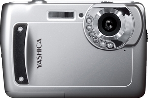 (中古品) YASHICA 赤外線ナイトモード搭載 6×IR デジタルカメラ EZ Digital F537IR シルバー [35240]