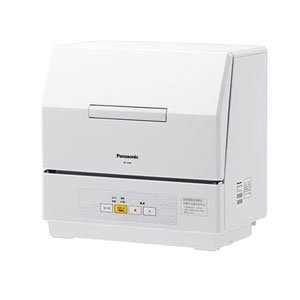 (中古品) パナソニック 食器洗い乾燥機 カウンタートップ プチ食洗 NP-TCM4-W ホワイト