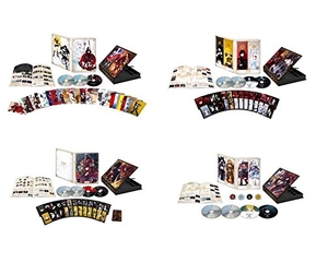 (中古品) RWBY（ルビー）全巻セット【メーカー特典:ポストカード付】 VOLUME 1〜4 セット Blu-ray＜初回仕様版＞