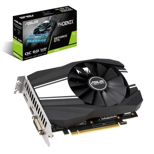 (中古品) ASUS NVIDIA GeForce GTX 1660 搭載 デュアルボールベアリングファンモデル 6G PH-GTX1660-O6G