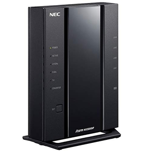 (中古品) NEC Aterm 無線LAN WiFi ルーター Wi-Fi 6 (11ax) AX3000HP 2ストリーム (5GHz帯 / 2.4GHz帯) AM-AX3000HP【 iPhone 14 / 13 / SE/Nintendo Switch メーカー動作確認済み】