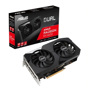 (中古品) ASUS Dual Radeon RX 6600 搭載ビデオカード DUAL-RX6600-8G