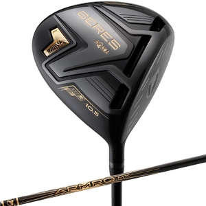 (中古品) 本間ゴルフ BERES BLACK ドライバー ARMRQ MX BLACKカーボンシャフト装着 日本正規品 10.5/S