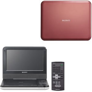 (中古品)SONY ポータブルDVDプレーヤー DVP-FX720R レッド