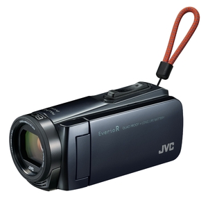 (中古品) JVCKENWOOD JVC ビデオカメラ Everio R 防水 防塵 32GB アイスグレー GZ-R470-H