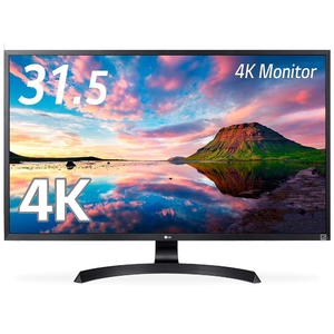 (中古品) LG モニター ディスプレイ 32UD59-B 31.5インチ/4K/VA 非光沢/HDMI×2、DisplayPort/スピーカー搭載/高さ調節対応