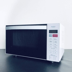 (中古品) ハイアール 電子レンジ　ホワイト　18LHaier　フラットタイプ JM-FH18D(W)
