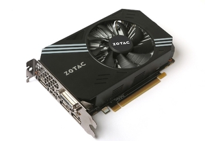 (中古品) ZOTAC Geforce GTX 1060 6GB Single Fan グラフィックスボード VD6096 ZTGTX1060-GD5STD/ZT-P10600A-10L