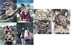(中古品) 【Blu-ray】鬼滅の刃 柱稽古編 全4巻セット 全巻収納BOX付 ブルーレイ