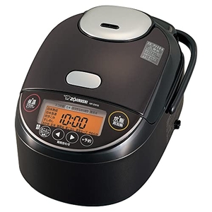 (中古品) 象印マホービン(ZOJIRUSHI) 炊飯器 5.5合 極め炊き 圧力IHタイプ 日本製 保温30時間 ダークブラウン NP-ZW10-TD