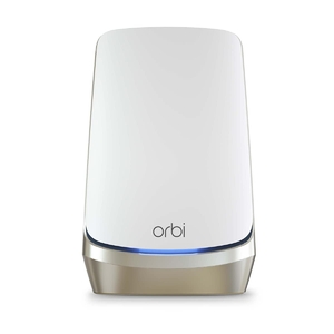 (中古品) NETGEAR Orbi WiFi6E 6GHz対応 メッシュWiFi AXE11000 無線LANルーター クアッドバンド 11ax RBRE960 無償メーカー 10G WANポート搭載 【Nintendo Switch/PS5/iPhone/android】