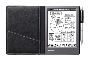 (中古品) シャープ 電子ノート ブラック系 WG-S50