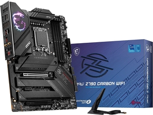 (中古品) MSI マザーボード MPG Z790 CARBON WIFI 第14/13/12世代Intel CPU(LGA1700)対応 Z790チップセット ATX MB5911