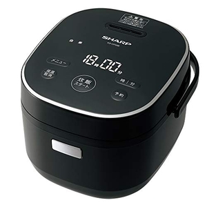 (中古品) シャープ 炊飯器 3合 一人暮らし マイコン パン調理機能 ブラック KSCF05BB KS-CF05B-B