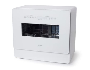 (中古品) シロカ 2WAY食器洗い乾燥機[4〜5人用/温風乾燥機能/バケツ給水/食器36点/UV除菌/食洗機/工事不要/分岐水栓可/タイマー6段階設定/おまかセンサー搭載] SS-MH351 ホワイト