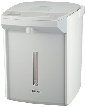 (中古品) タイガー魔法瓶(TIGER) 電気ポット 2.2L ホワイト 蒸気レス 節電 VE 保温 とく子さん PIJ-A220-W