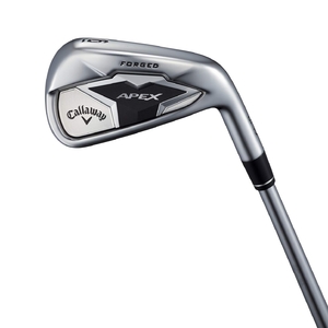 (中古品) キャロウェイ (Callaway) アイアンセット APEX 19 スチール 6本セット 右用 【カタログ純正シャフト装着モデル】 N.S.PRO ZELOS8 2019年モデル メンズ用 【カタログ純正シャフト装着モデル】