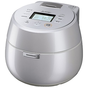 (中古品) 三菱電機 IHジャー炊飯器 本炭釜 KAMADO 5.5合炊き プレミアムホワイト NJ-AW106-W
