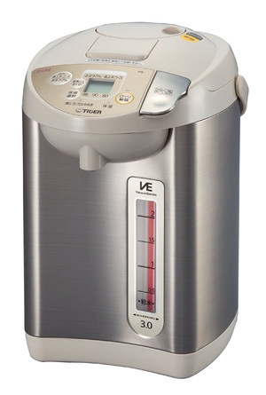 (中古品) タイガー 魔法瓶 電気 ポット 3L ベージュ 節電 VE 保温 とく子さん PIK-A300-C Tiger 999,999円
