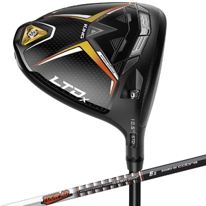 (中古品) コブラ KING LTDx ドライバー オリジナル Tour AD for Cobra ドライバー シャフト：オリジナル Tour AD for Cobra 10.5度 S 45.25インチ