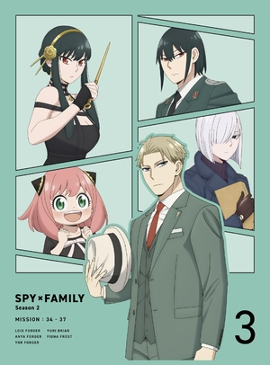 (中古品) 『SPY×FAMILY』Season 2 Vol.3 初回生産限定版 Blu-ray（法人特典なし） [Blu-ray]