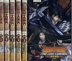 (中古品) 聖闘士星矢 THE LOST CANVAS 冥王神話 第2章 [レンタル落ち] 全6巻セット [マーケットプレイスDVDセット商品]