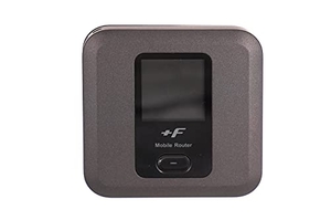 (中古品) 富士ソフト SIMフリー wi-fi ルーター dual band +F FS030W LTE 対応 microSIM FS030WMB1